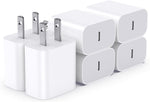 USB-C Charger Block for iPhone and iPad Charging Plug, 2-Pack Power Adapter