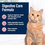 blue buffalo true solutions digestive care natural dry cat food for adult cats, chicken, 11-lb bag