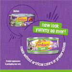 purina friskies wet cat food pate turkey and giblets dinner, 5.5 oz cans, pack of 24