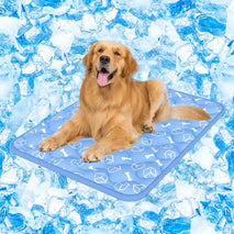 Rywell dog cooling mat 2.0 for extra large dogs, 44 x 32 inches, waterproof and endothermic cooling technology