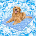 Rywell dog cooling mat 2.0 for extra large dogs, 44 x 32 inches, waterproof and endothermic cooling technology