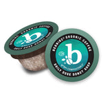 Organic Arabica coffee pods for Keurig brewers, 30 count, compostable