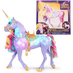 Unicorn Academy, 11-inch Rainbow Light-up Wildstar with lights, sounds & music, for girls ages 4 and up