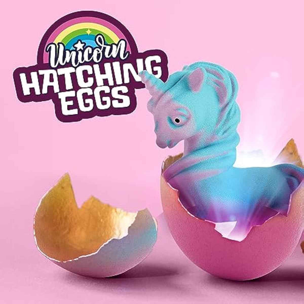 Dan&Darci Unicorn Hatching Surprise Eggs for Kids - 6 Pack - Grows 600% - Basket Stuffers - Easter Toys for Girls 3-8 - Birthday Gift - Party Favors for 3+ Year Old Girl - Gifts for Ages 3 4 5 6 7 8