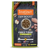 instinct raw boost healthy weight natural dry cat food with freeze dried pieces 10 lb bag