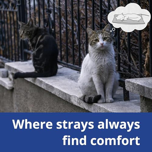 outdoor-heated-cat-bed-soft-pet-heating-pad-with-steel-wrapped-cord