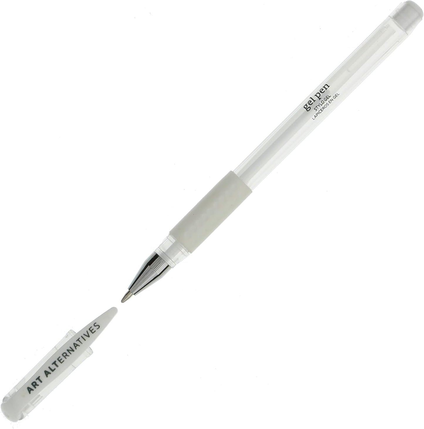 Art Alternatives Gel Pen, Metallic Pink - Ballpoint - Non-Smear + Quick Dry - Writing, Drawing, Coloring, Journal, Planner