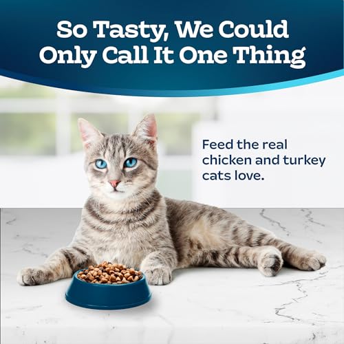 Blue Buffalo Tastefuls Adult Multi-Protein Cat Food, 15-lb. Bag, Chicken & Turkey Recipe, No Corn, Wheat or Soy