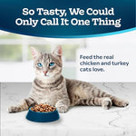 Blue Buffalo Tastefuls Adult Multi-Protein Cat Food, 15-lb. Bag, Chicken & Turkey Recipe, No Corn, Wheat or Soy