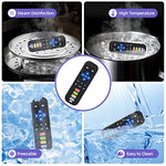 chuya baby teether toy tv remote control shape 3-24 months black food-grade silicone