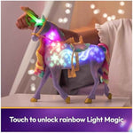 Unicorn Academy, 11-inch Rainbow Light-up Wildstar with lights, sounds & music, for girls ages 4 and up