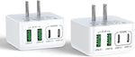 Aioneus 40W Fast Charging Block with Dual USB-C and USB-A Ports