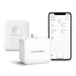 SwitchBot Smart Switch Button Pusher, Bluetooth Fingerbot for Rocker Switch, Automatic Light Switch, Timer and APP Control, Black