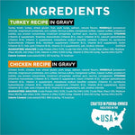 purina one natural high protein cat food variety pack turkey chicken and tuna recipes 2 packs of 12 3 oz cans