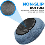 Whiskers & Friends 20-inch and 23-inch round cat and dog beds for indoor pets with orthopedic support and self-warming features