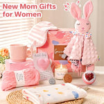 YHRJWN New Mom Gifts, 10 Pcs New Mom Care Package After Baby & After Birth, Postpartum Gifts for Mom, Pregnancy Gift for Expecting Mom, First Time Mothers Day Birthday Gift Set