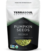 Terrasoul Superfoods Organic Pumpkin Seeds, 16oz - Raw, Unsalted, Superfood for Snacking & Salad Boost