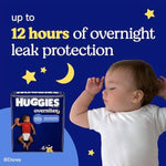 Huggies Overnites Size 5 Overnight Diapers, 50 Ct, 27+ lbs, Disney Designs