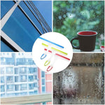 Shower Squeegee for Glass Doors, 3pcs Bathroom Squeegee for Shower Cleaner Squeegee, Window Cleaning Squeegee Glass Shower Door for Car Window Wiper Mirror Windshield