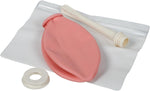 Flents reusable douche kit, compact, portable, feminine hygiene system, 16 fl oz, BPA-free, rubber