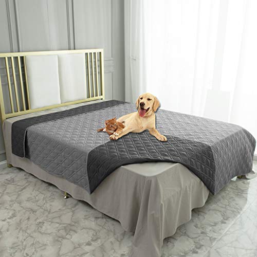 Ameritex Waterproof Dog Bed Cover, Reversible, Machine Washable, Pet Blanket for Furniture, Sofa, Couch