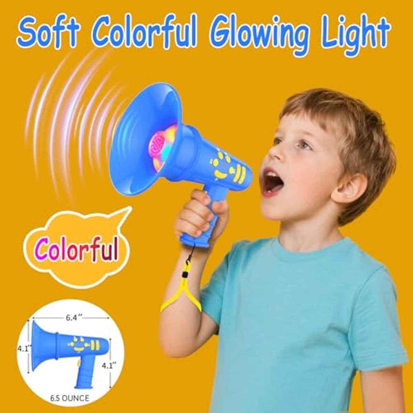 Voice Changer for Kids,Birthday Gift for Boys Girls Ages 3,4,5,6,7,8 - Boy Toys for 3-8+ Year Old - Noise Maker Prank Gift for Christmas,Easter,Halloween,Cool Gadgets for Boys Toddler (Blue)