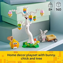 LEGO Easter Bunny and Chick Egg Hunt Building Toy for Girls & Boys - Springtime Playset for Kids, Ages 8+ - Basket Stuffer or Gift Idea for Easter - 40808