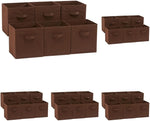 Amazon Basics Collapsible Fabric Storage Cubes Organizer with Handles