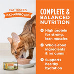 instinct original grain free real chicken recipe natural wet canned cat food, 5.5 oz, pack of 12