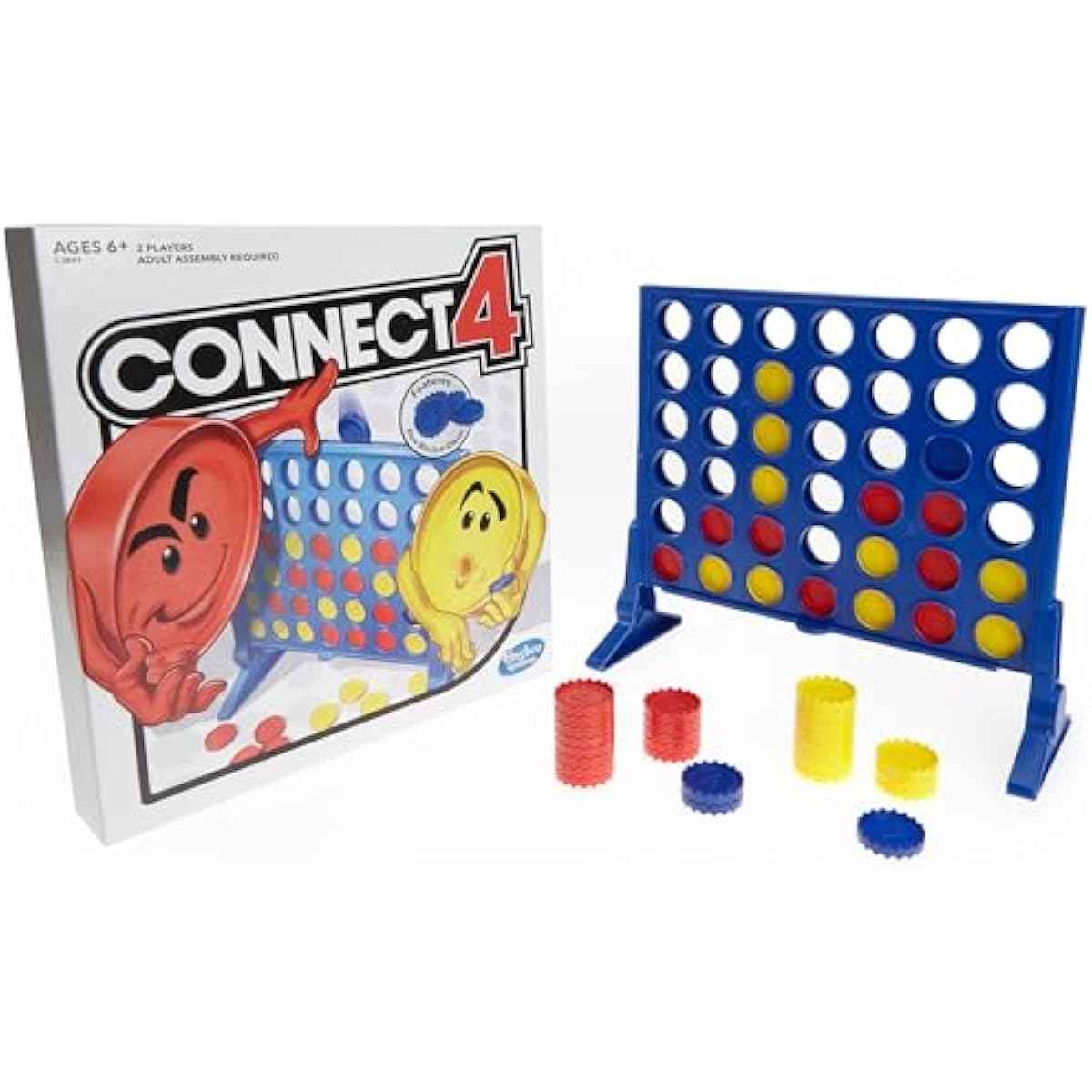 Hasbro Gaming Connect 4 Strategy Board Game for Ages 6 and Up (Amazon Exclusive)