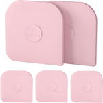 plastic pot scrapers 5-piece set for cast iron pots pans
