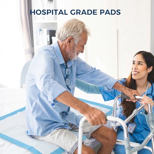 Chux XXL Leakproof Bed Pads, 30" x 36", 50-pack, Ultra Thick for Heavy Incontinence