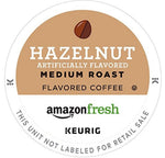 AmazonFresh 80 Ct. K-Cups, Hazelnut Flavored Medium Roast, Compatible with Keurig K-Cup Brewers