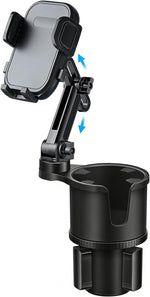Cup Phone Holders for Your Car, [360°Adjustable] Car Cup Holder Phone Cradle for 2.5-4" Cup Holders-Compatible with iPhone 15/14 Pro, Phone Holder Mount for Truck/SUV| Anti-Slip & No Shake Design