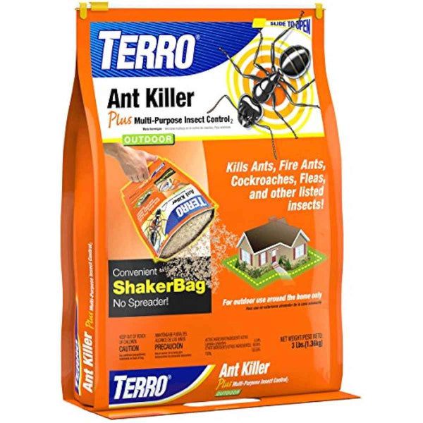 terro t901-6 ant killer plus multi-purpose insect control 3lb shaker bag outdoor