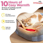 SnuggleSafe Original Microwave Heat Pad for Pets - Chew Proof, Water Resistant, Up to 10 Hours Warmth for Small Animals