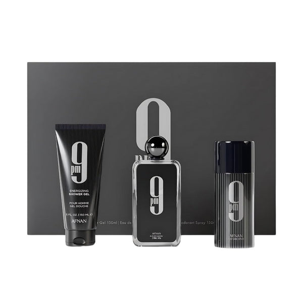 Afnan 9 PM for Men Eau De Parfum, 3.4 fl oz, bold, provocative, masculine, sensual