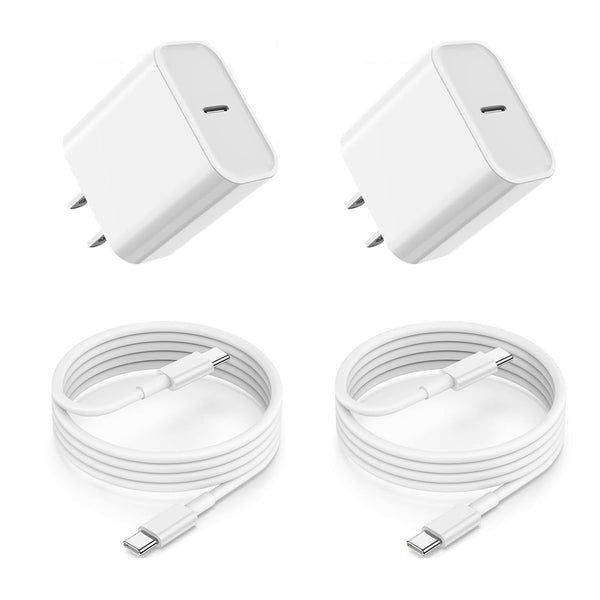 20w lightning iphone charger, extra long 10ft 2pack usb c to lightning cable for iphone 14 pro max and more