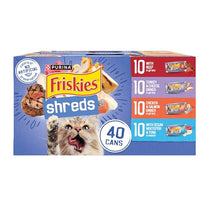 purina friskies wet cat food variety pack 5.5 oz cans 40 pack