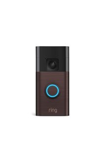 Ring Battery Doorbell (Venetian Bronze, 2nd Gen) - Home Security with Head-to-Toe Video and Motion Detection