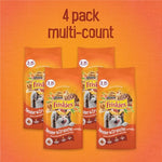 Purina Friskies tender and crunchy cat kibble in flavors of chicken and beef for adult cats - 3.15 lb bags (pack of 4)