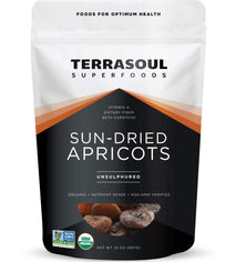 Terrasoul Superfoods Organic Apricots, 2 Lbs, Unsulphured, No-Added Sugar