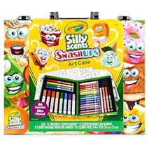 Crayola Silly Scents Mini Inspiration Art Case, Scented Crayons & Markers Set, Art Kit for Kids, Easter Basket Essentials, Coloring Supplies, Travel Gifts for Kids, Ages 4+