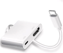 kinhaly usb c to hdmi adapter for tv, 4k@60hz with charging port, compatible for iphone 16/15 series and galaxy