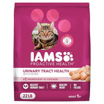iams proactive health adult urinary tract dry cat food with chicken 22lb bag