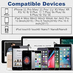 4Pack [Apple MFi Certified] Charger Lightning to USB Charging Cable Cord Compatible iPhone 14/13/12/11 Pro/11/XS MAX/XR/8/7/6s Plus,iPad Pro/Air/Mini,iPod Touch (3.3ft)