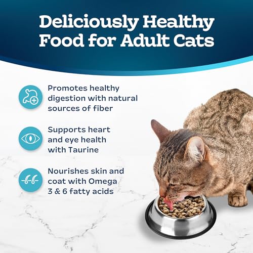 Blue Buffalo Tastefuls Adult Multi-Protein Cat Food, 15-lb. Bag, Chicken & Turkey Recipe, No Corn, Wheat or Soy