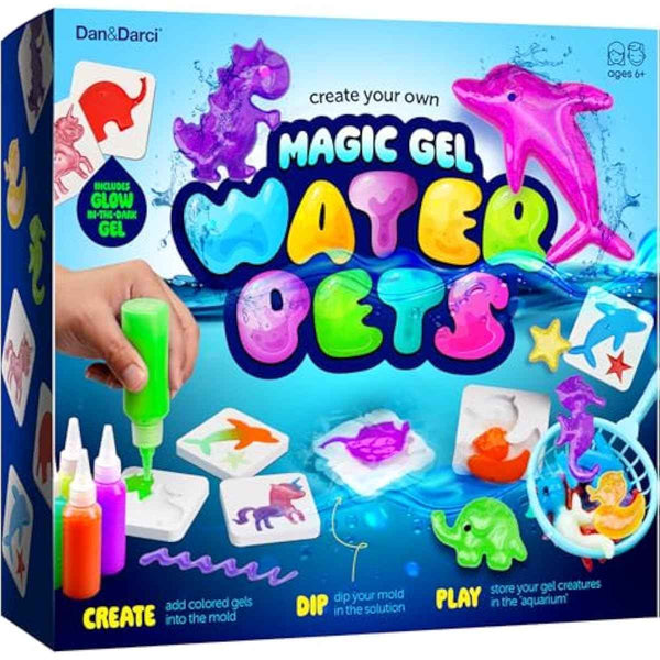 Dan&Darci Aqua Fairy Water Gel Kit for Kids, Magic Elf Toy Kit, DIY Squishy Maker Set for Boys & Girls