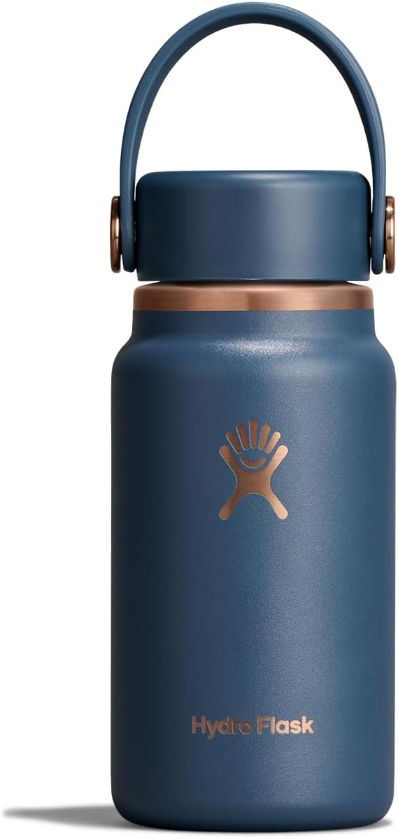 Hydro Flask Micro Bottle 6.7 Oz Trillium Pink Insulated Mini Leak Proof Flask