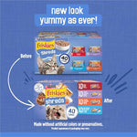 purina friskies wet cat food variety pack 5.5 oz cans 40 pack